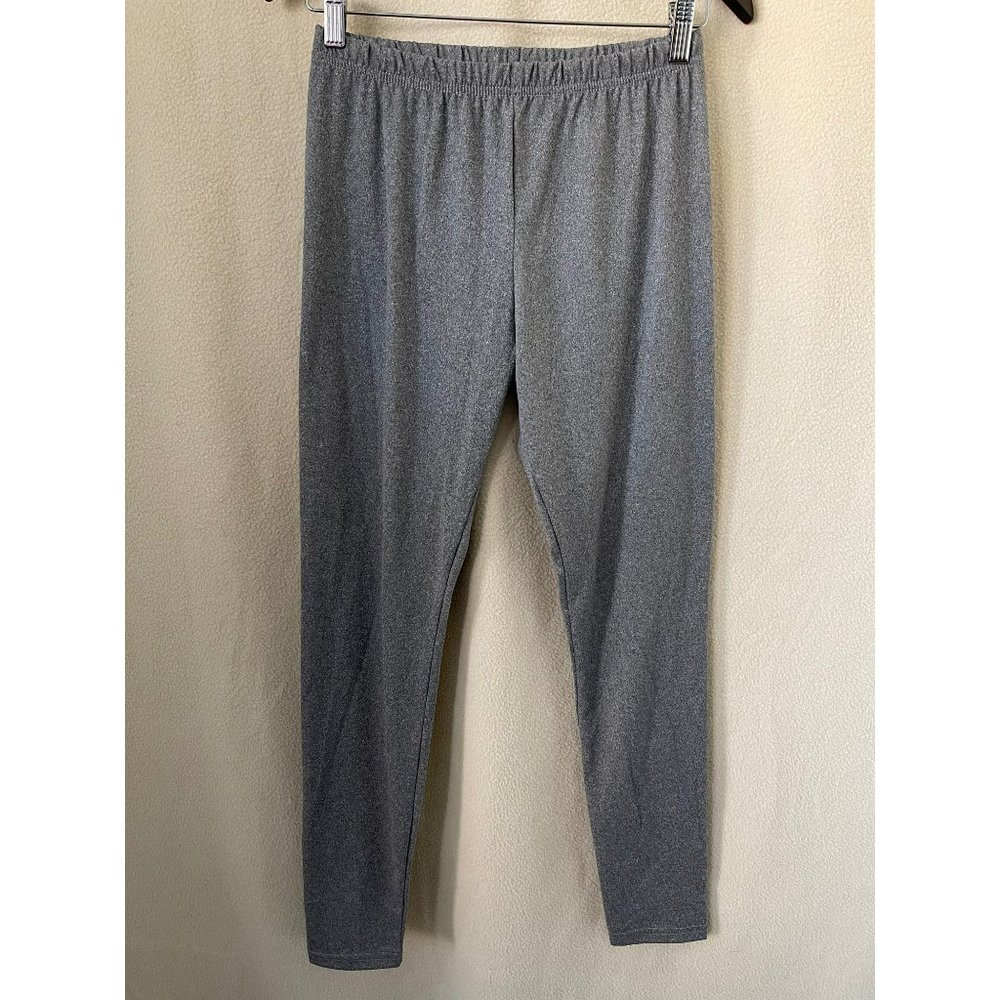 Gray Soft No Pocket Leggings